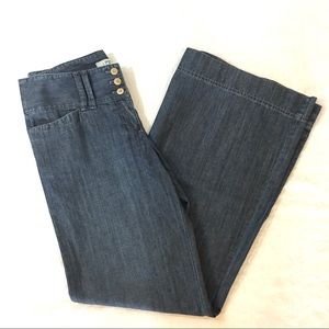 Loft Wide Leg Jeans Size 4